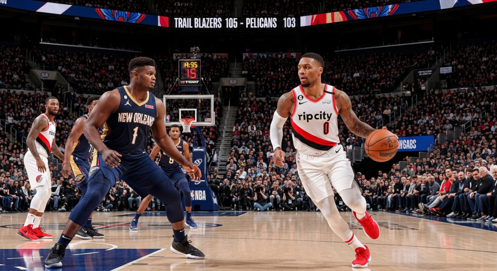 Trail Blazers vs Pelicans