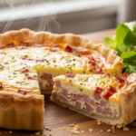 Ham and cheese quiche