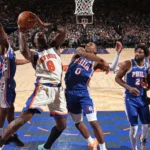 Knicks vs 76ers Player Stats